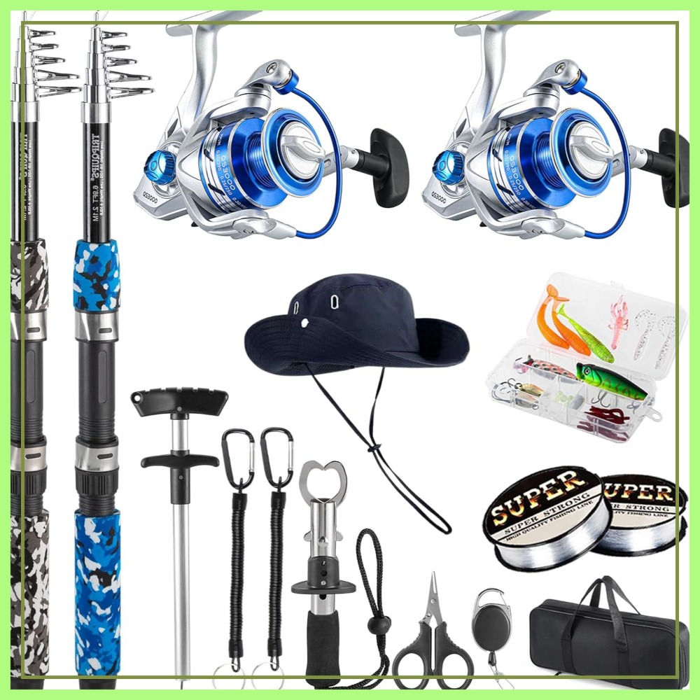 Reel Bag - 6.9ft Telescopic Fishing Rod and Reel
