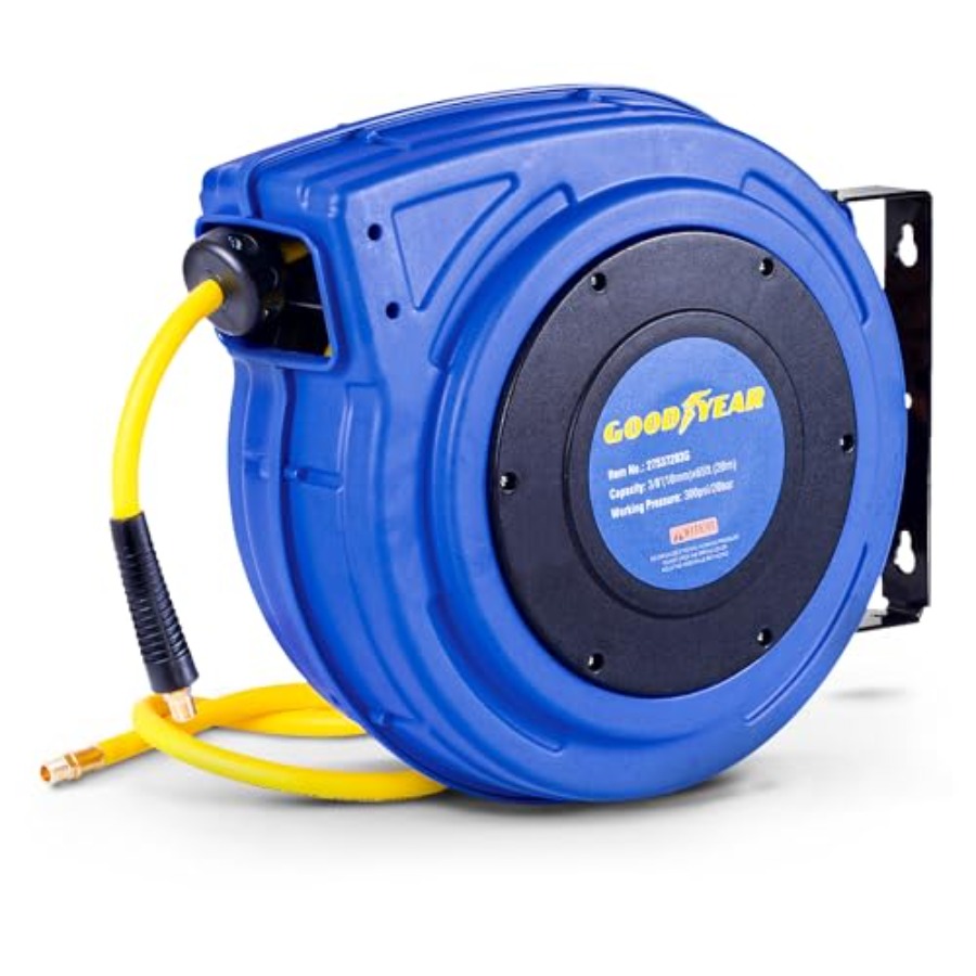 Reel Handle - Retractable Air Hose Reel 3/8 x
