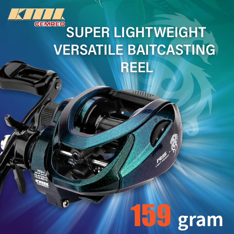 Ice Fishing Reel - CEMREO Bait Casting Fishing Reel 7kg