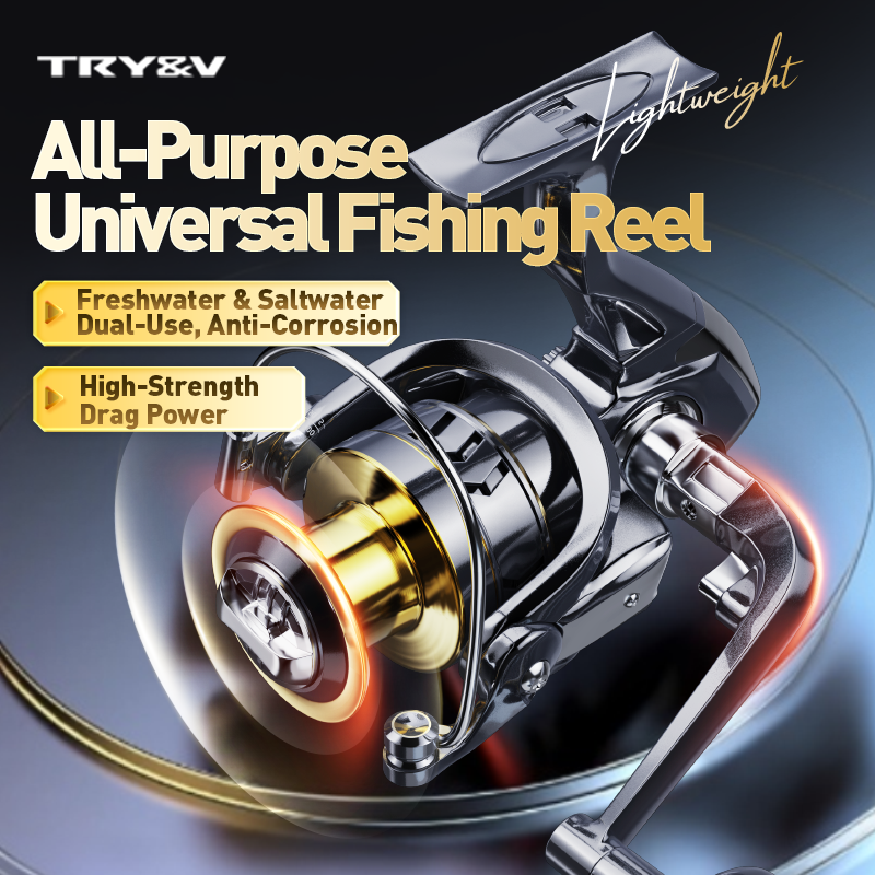 TRY&V CW Full Metal Casting Lu - Surf Reel review and price