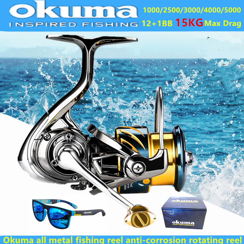 Okuma all metal fishing reel 1 - Trolling Reel review and price