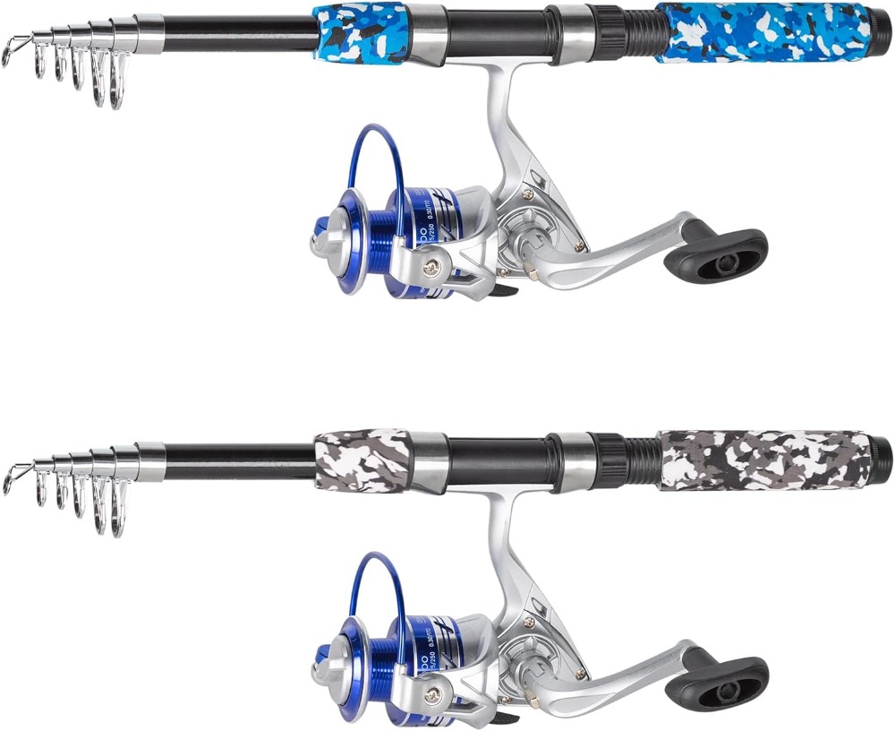 6.9ft Telescopic Fishing Rod a - Reel Bag review and price