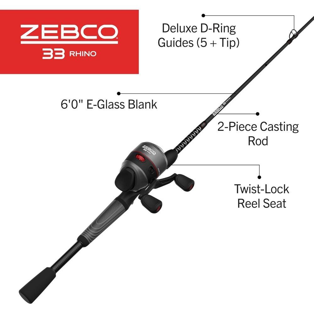 Durable E-Glass Spincast Fishi - Spincast Reel review and price