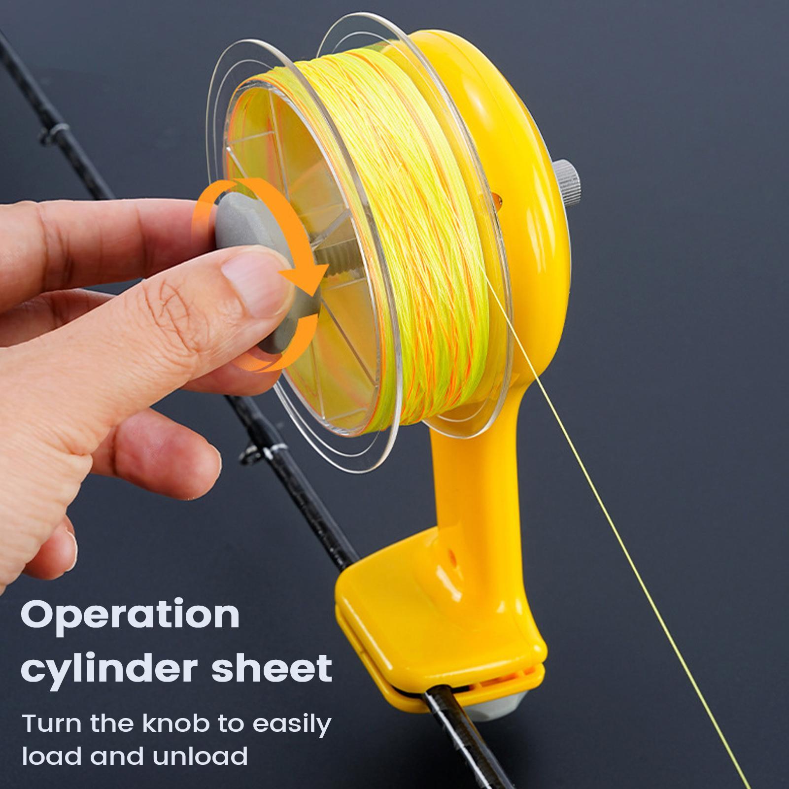 Fishing Line Spooler with Clam - Ice Fishing Reel review and price