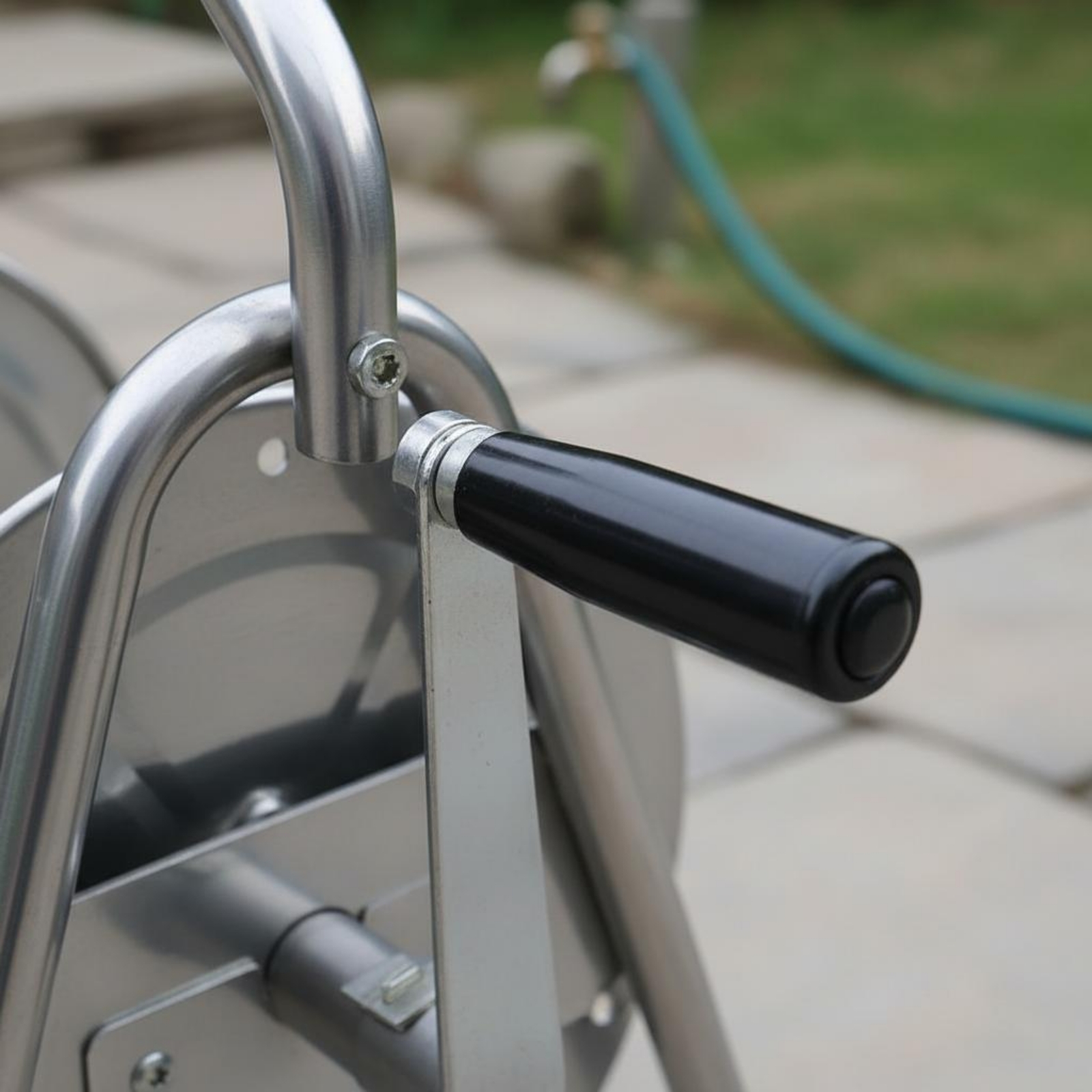 Metal Hose Reel Heavy Duty Gar - Reel Handle review and price