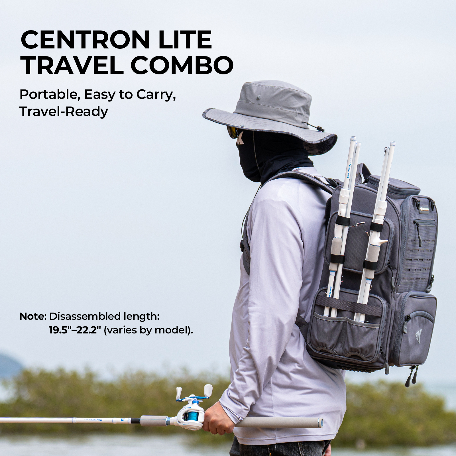 KastKing Centron Lite Travel C - Spincast Reel review and price