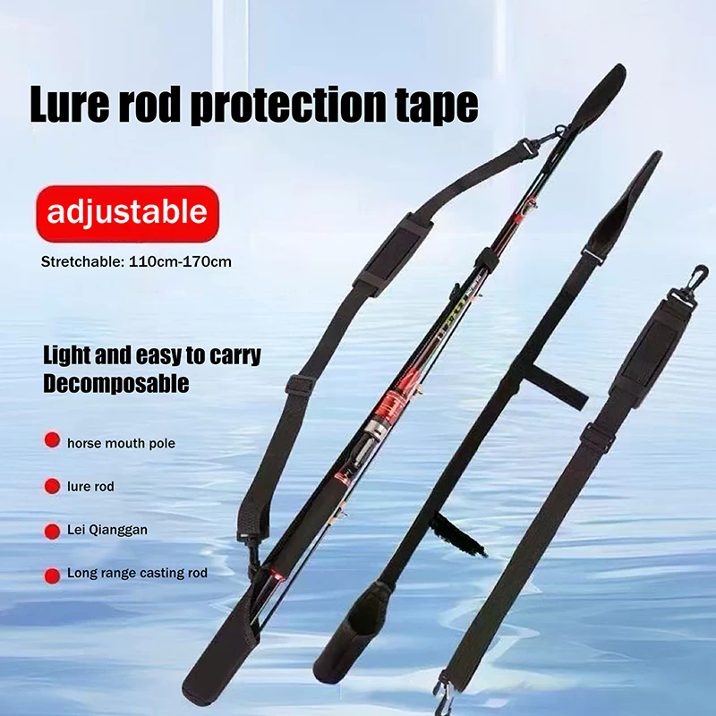 Adjustable Fishing Rod Storage - Reel Bag review and price