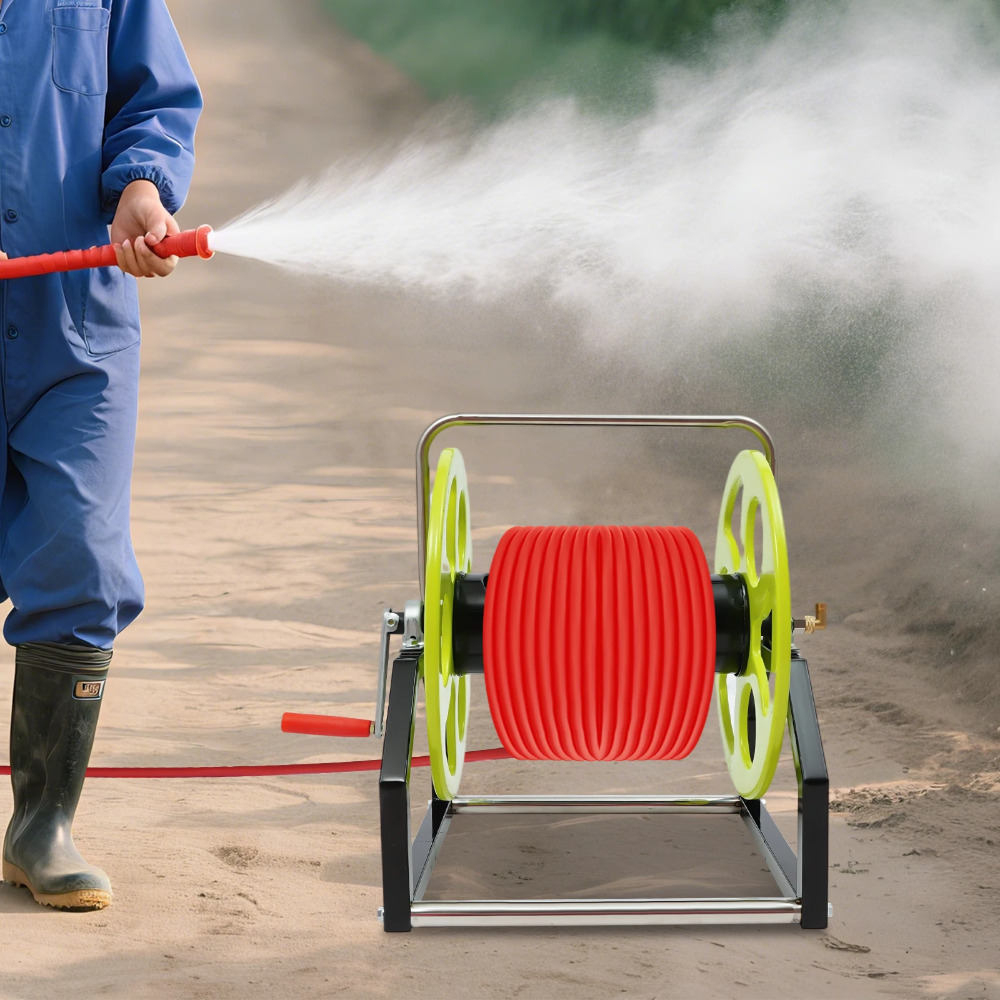 Garden Hose Reel, 360° Wall Mo - Reel Handle review and price