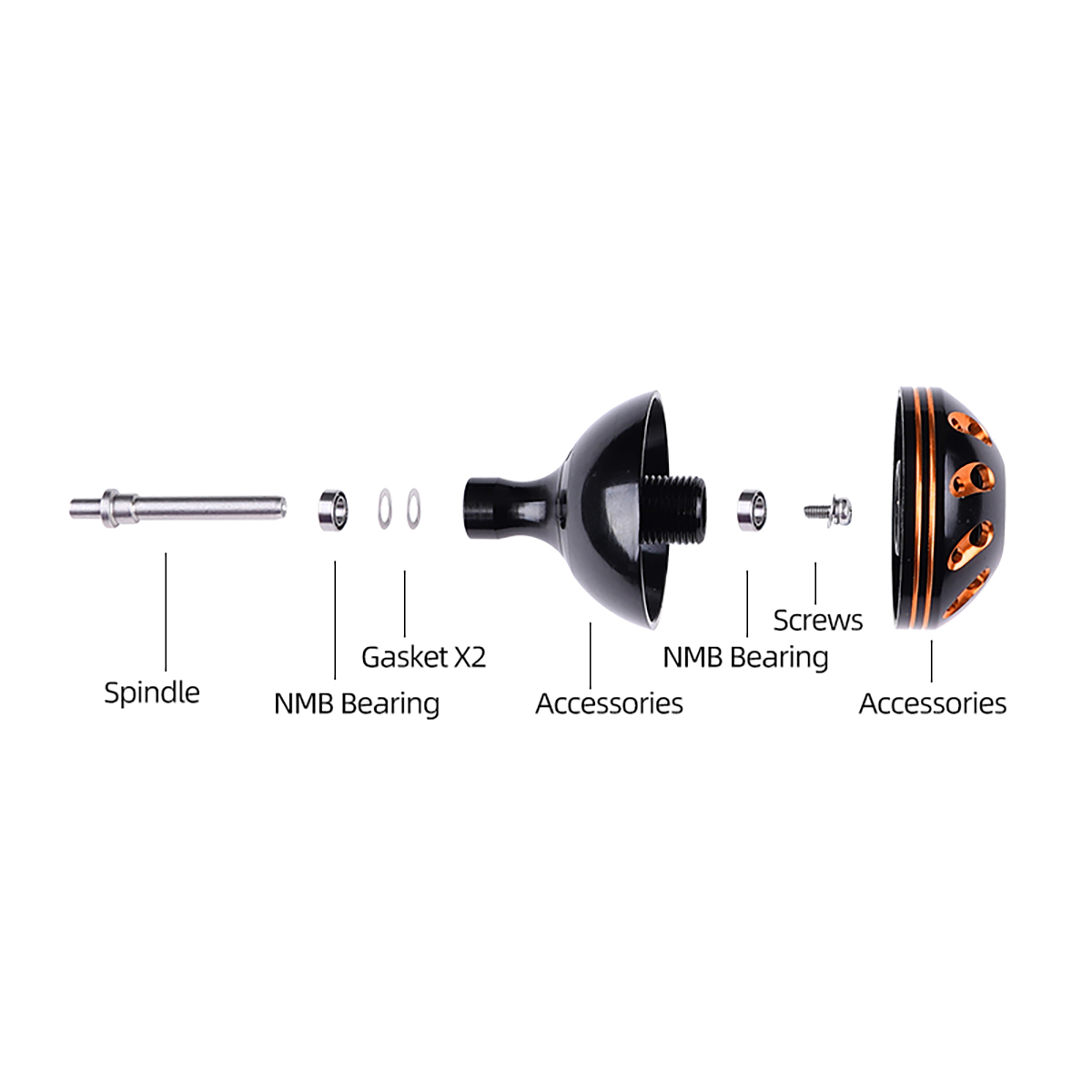 ROLLFISH 1PC Fishing Reel Hand - Reel Handle review and price