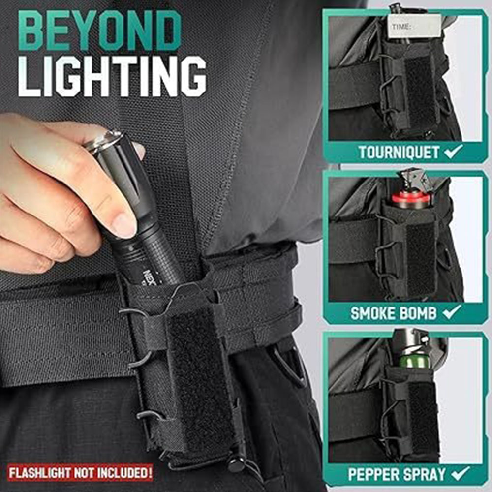 Tactical Flashlight Pouch Hols - Reel Bag review and price