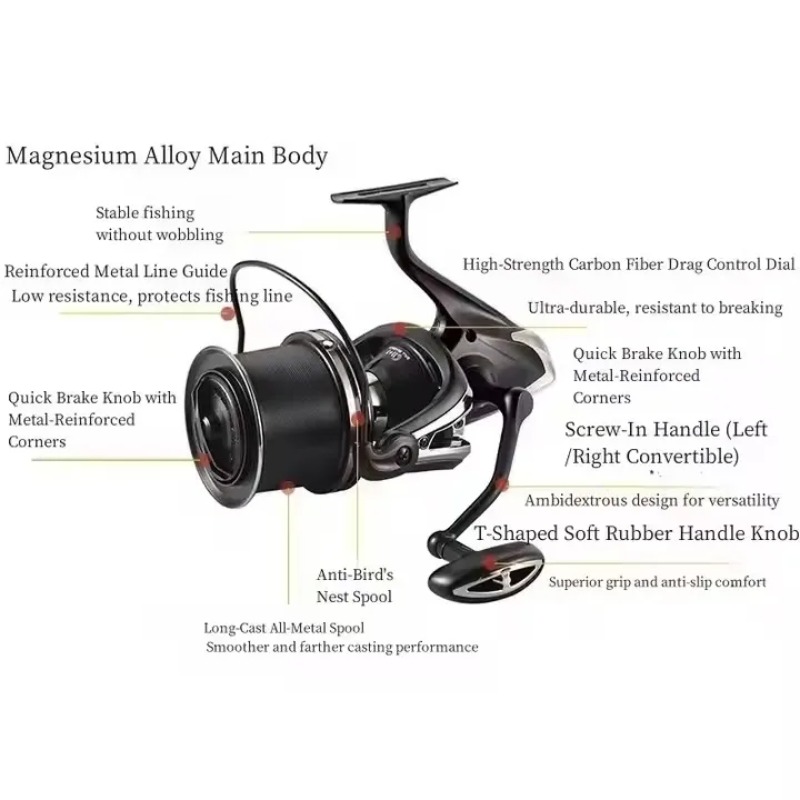 Fishing Reel Carp New  Body 12 - Reel Spare Spool review and price