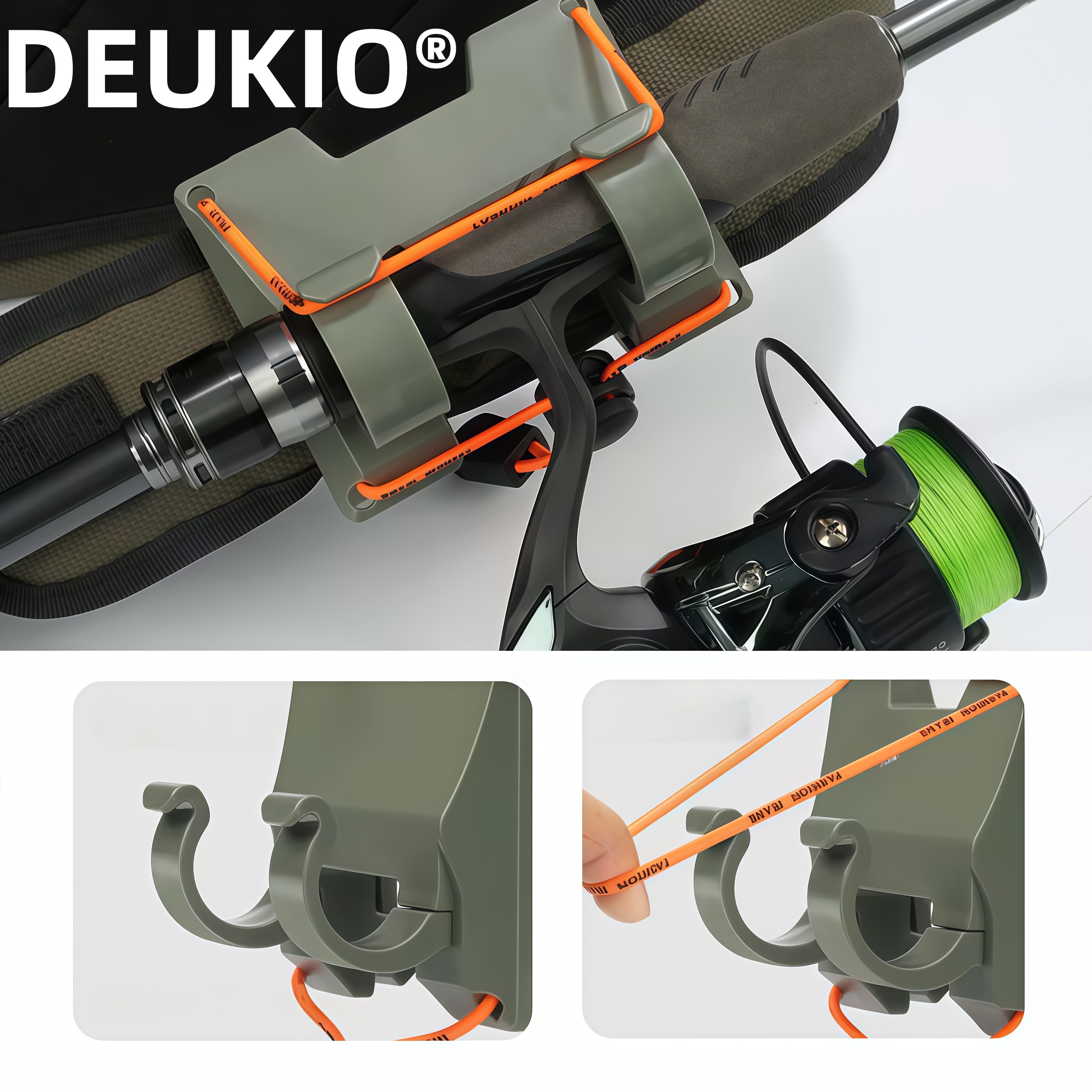 DEUKIO Outdoor Belt Clip Rod H - Fly Reel review and price