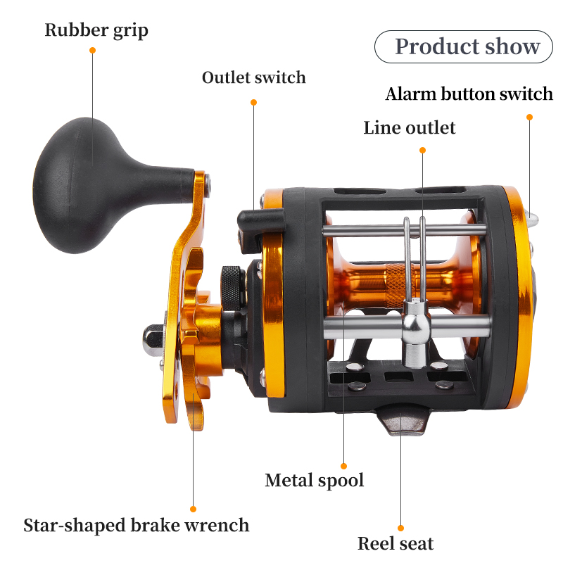 BILLINGS Trolling Drum Reel 33 - Trolling Reel review and price
