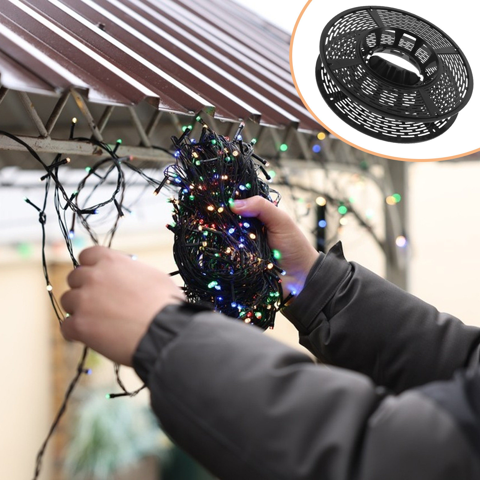 Christmas Light Organizer Reel - Reel Handle review and price