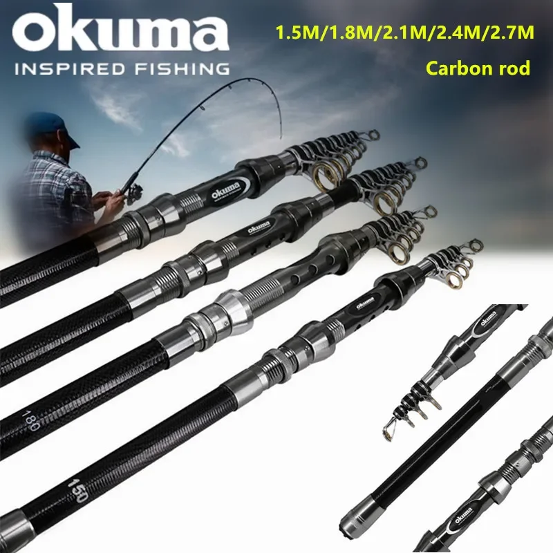 OKUMA New Carbon Rock Rod 1.5M - Surf Reel review and price